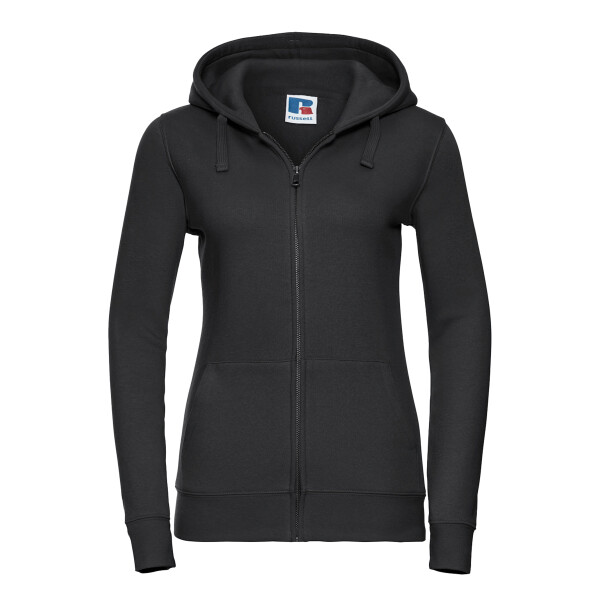 Russell Womens Ladies Lady-Fit Authentic Zipped Hoodie Hooded Sweatshirt J266F