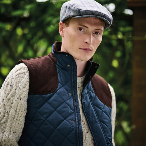 Acer tweed-effect flat cap Thumbnail