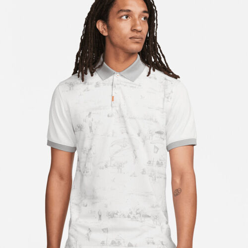 Nike Dri-FIT slim print polo Thumbnail