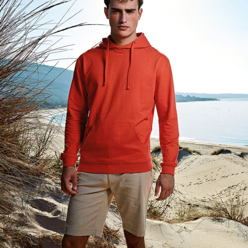 Men's coastal vintage wash loop back hoodie Thumbnail