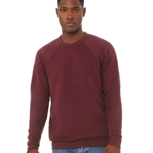 Canvas Unisex Sponge Fleece Crew Neck Sweatshirt Thumbnail