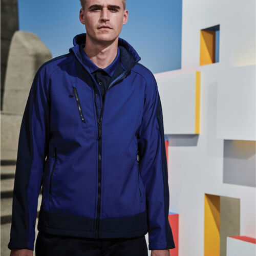 Contrast 3 Layer Printable Softshell Jacket Thumbnail