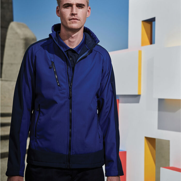 Contrast 3 Layer Printable Softshell Jacket Thumbnail