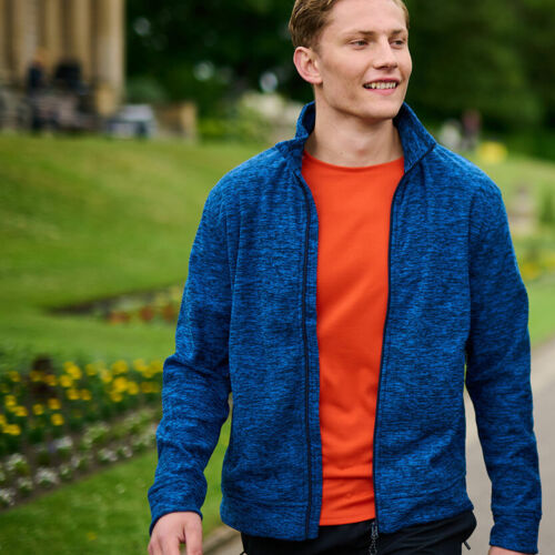 Thornly full-zip marl fleece Thumbnail