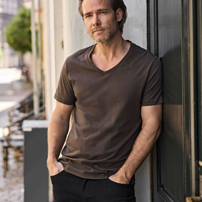 Men's Luxury V-Neck Tee Thumbnail