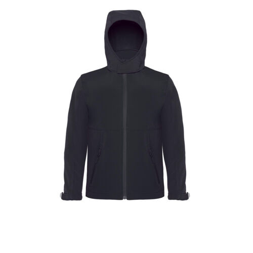 B&C Kids Hooded Softshell Thumbnail