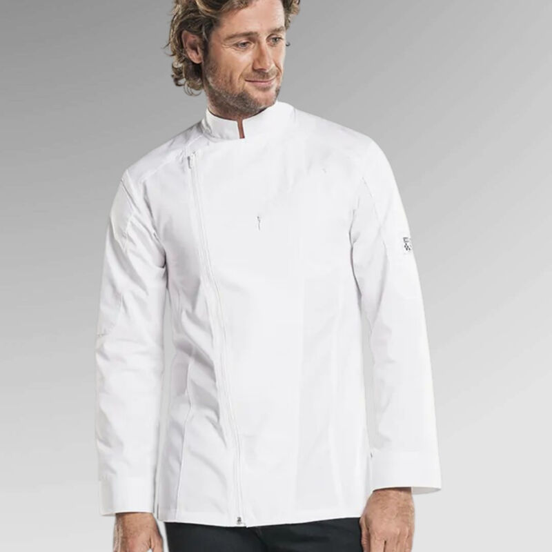 Chaud Devant Biker L/S Chef Jacket Thumbnail