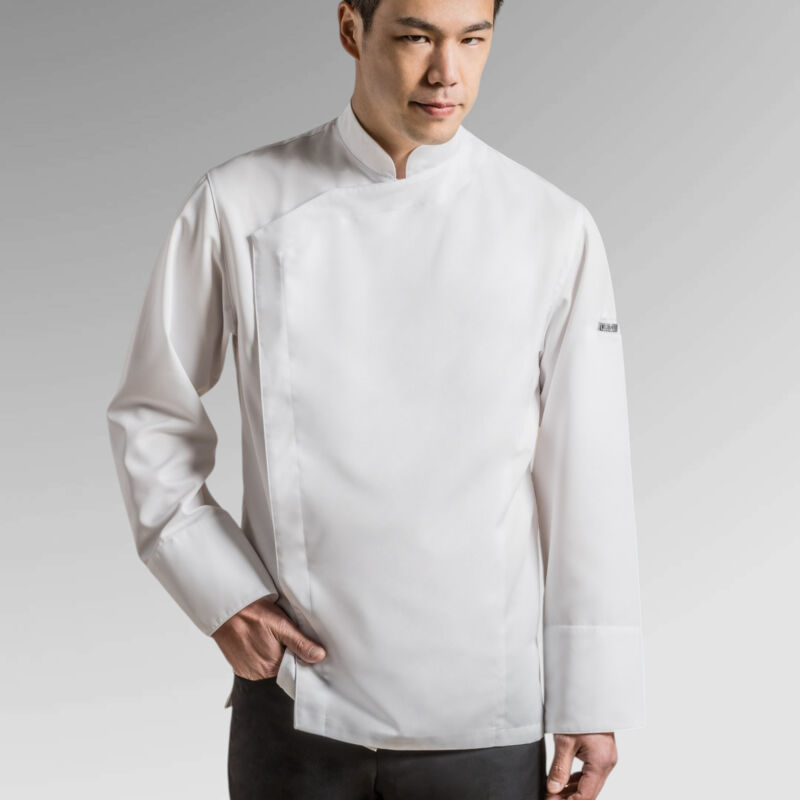 Clement Design Men's Absolute Long Sleeve Chef Jacket Thumbnail