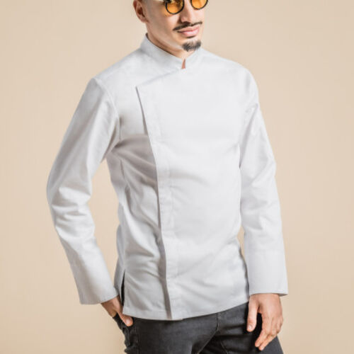 Clement Design Men's Firenze Long Sleeve Chef Jacket Thumbnail