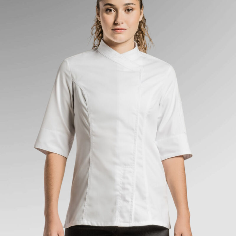 Clement Design Intuition Ladies' S/S Chef Jacket Thumbnail