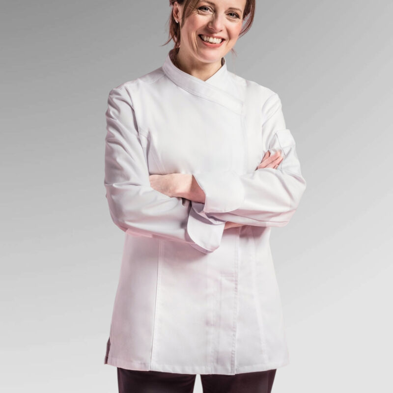Clement Design Intuition Ladies' L/S Chef Jacket Thumbnail