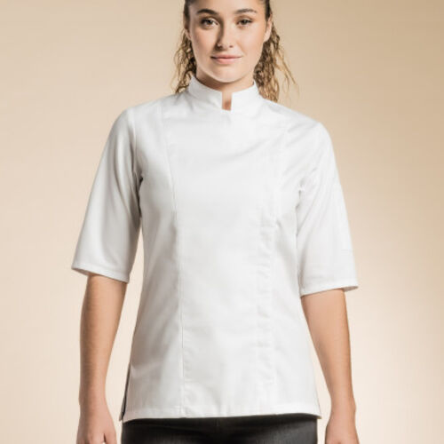 Clement Design Sienne Ladies' S/S Chef Jacket Thumbnail