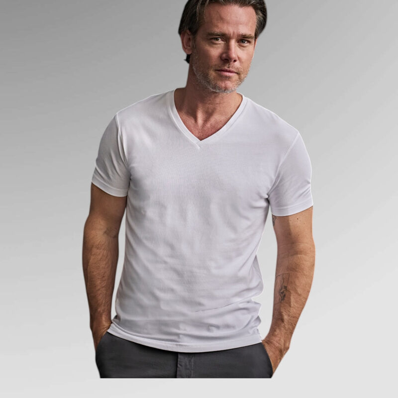 TeeJays Men's Stretch V-Tee Thumbnail