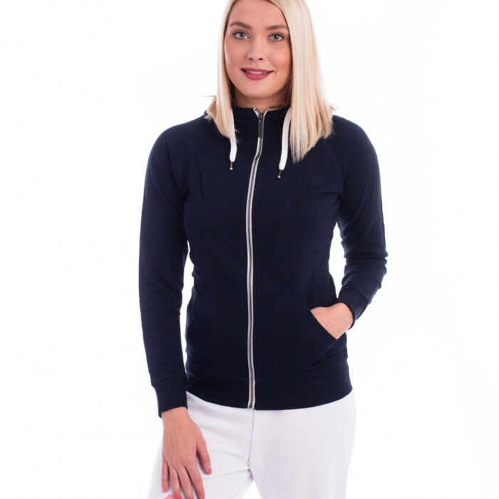 Malfini Ladies' Voyage Hooded Sweatshirt jacket  Thumbnail