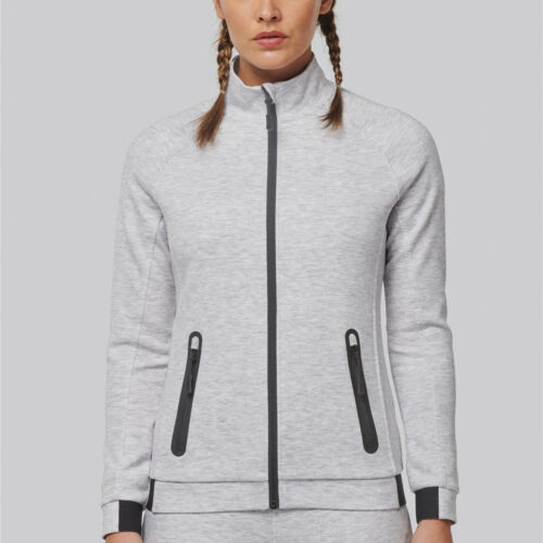 Proact Zip Through Ladies Top Thumbnail