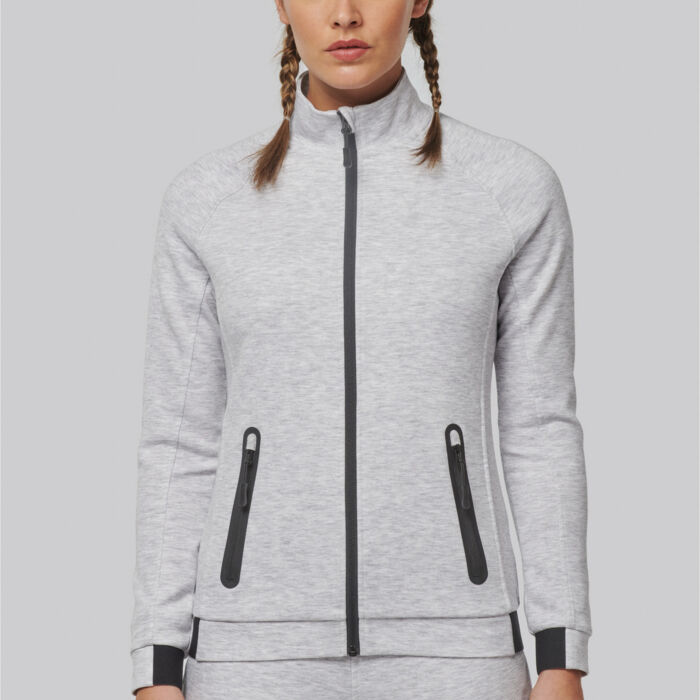 Proact Zip Through Ladies Top Thumbnail