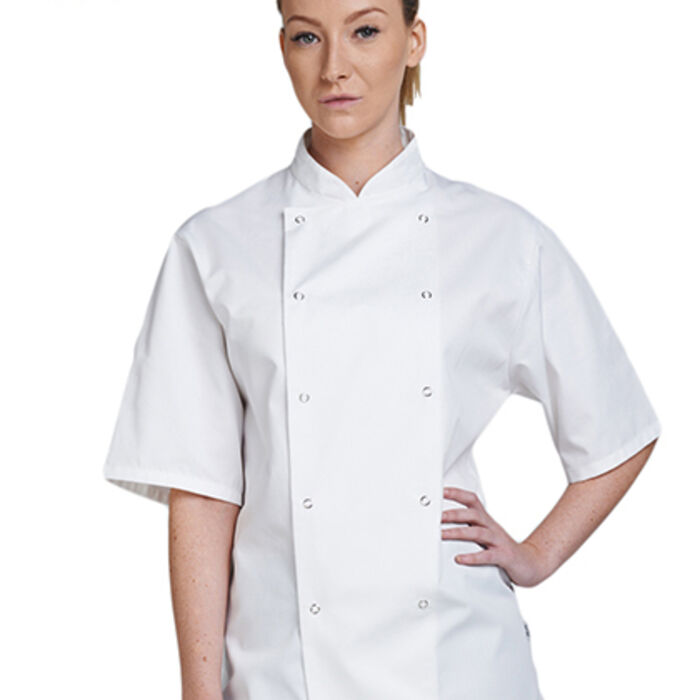 Denny's Short Sleeve Unisex Chef Jacket Thumbnail