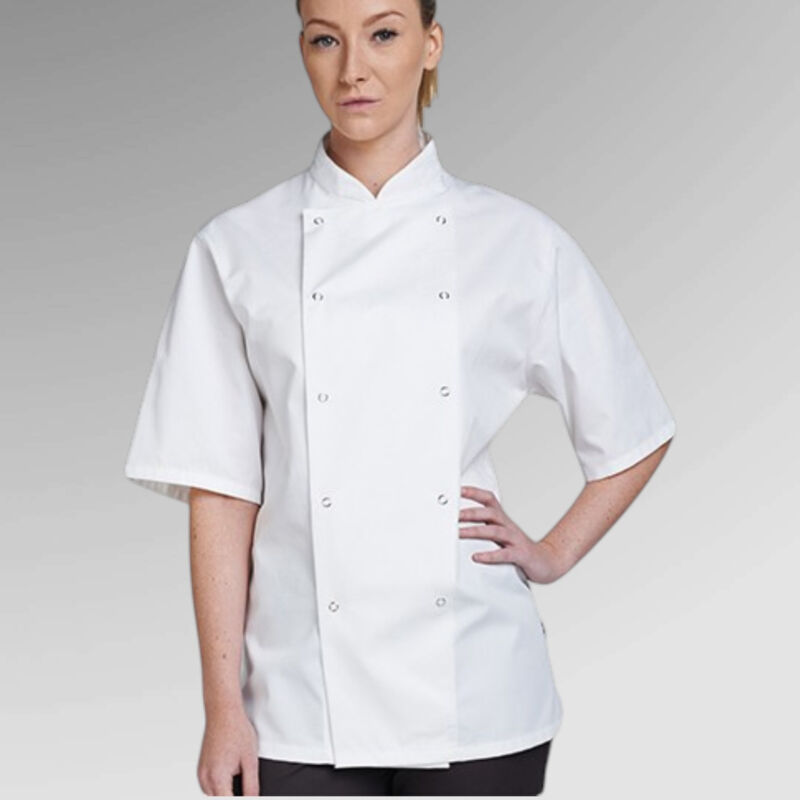 Denny's Short Sleeve Unisex Chef Jacket Thumbnail