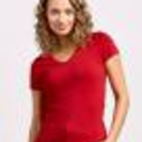 Promodoro Women´s Slim Fit V-Neck-T Thumbnail