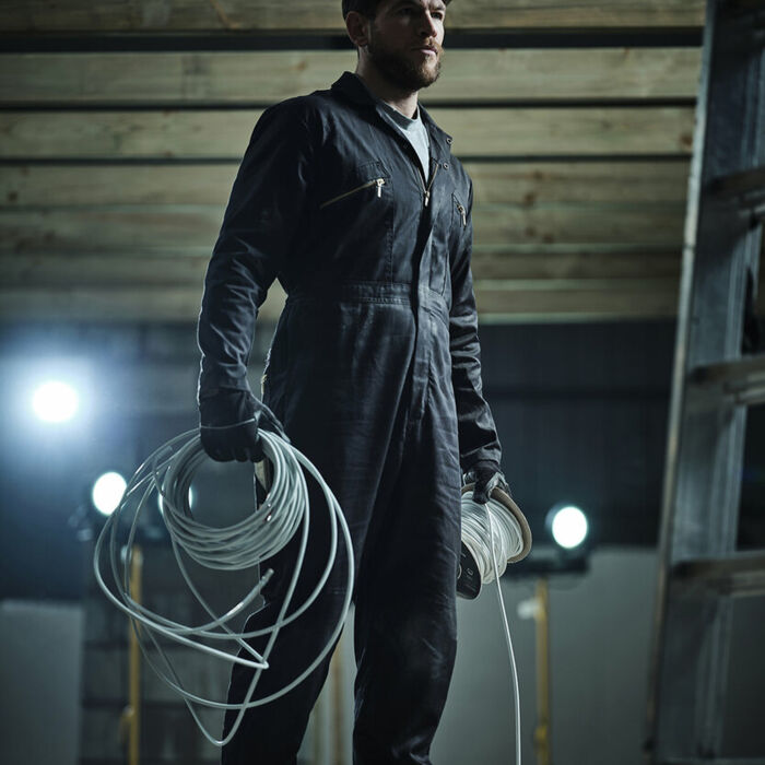 Pro zip fasten coverall Thumbnail