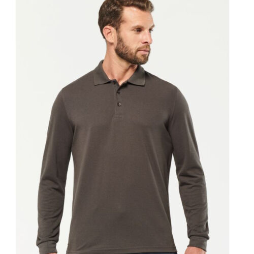 WK Men’s L/S Polycotton Polo Thumbnail