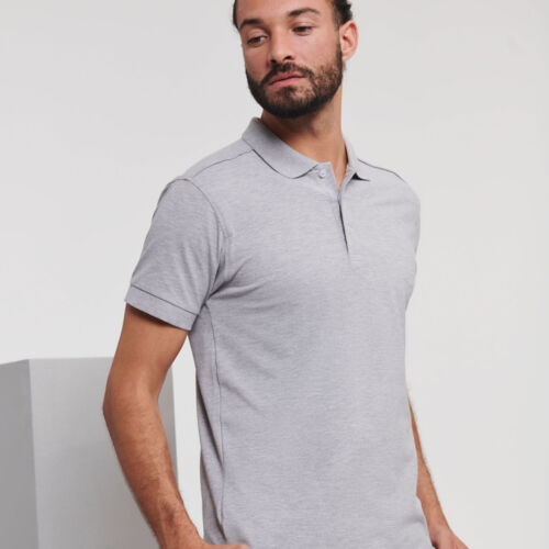Men's Russell Fitted Stretch Polo - 566M Thumbnail