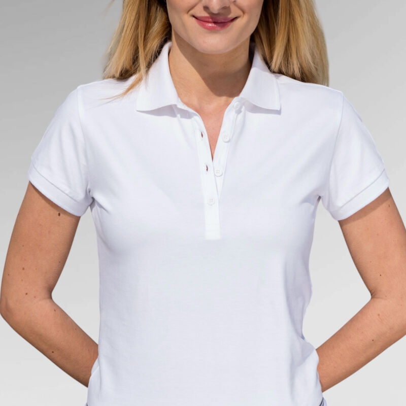 Russell Ladies' Fitted Stretch Polo  Thumbnail
