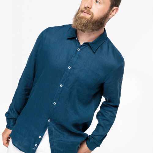 Native Spirit Men's Linen Shirt  Thumbnail