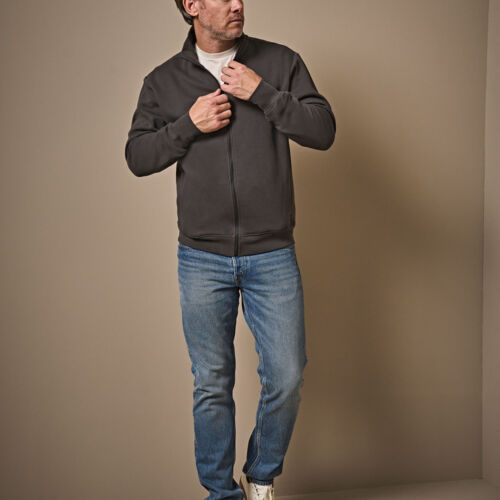 Tee Jays Men's Full Zip Cardigan Thumbnail
