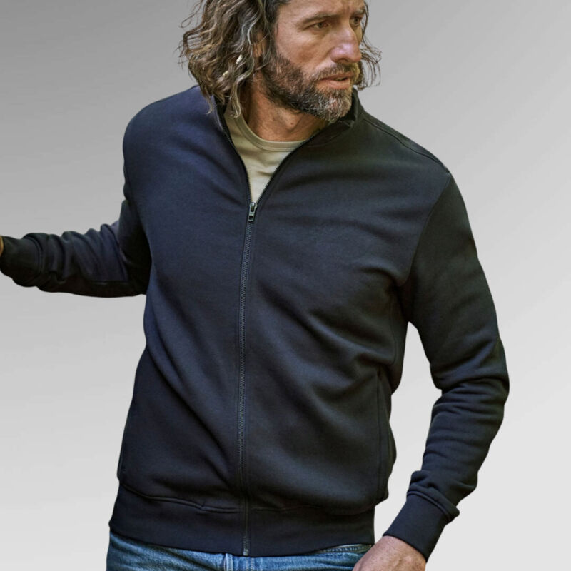 Tee Jays Men's Full Zip Cardigan Thumbnail