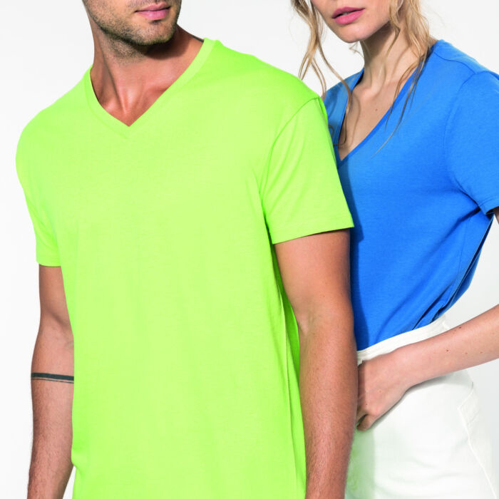 Kariban Men's T-shirt Bio150IC V Neck Thumbnail