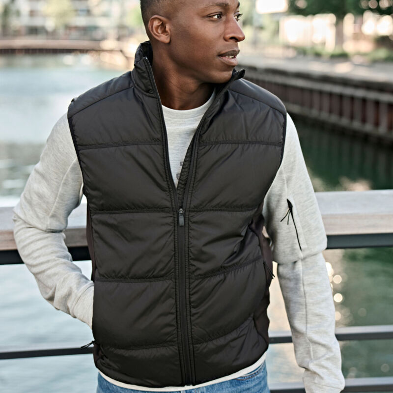 TeeJays Mens Hybrid-Stretch Bodywarmer Thumbnail