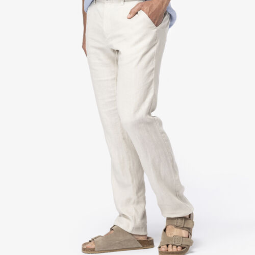 Native Spirit Mens Linen Trousers Thumbnail