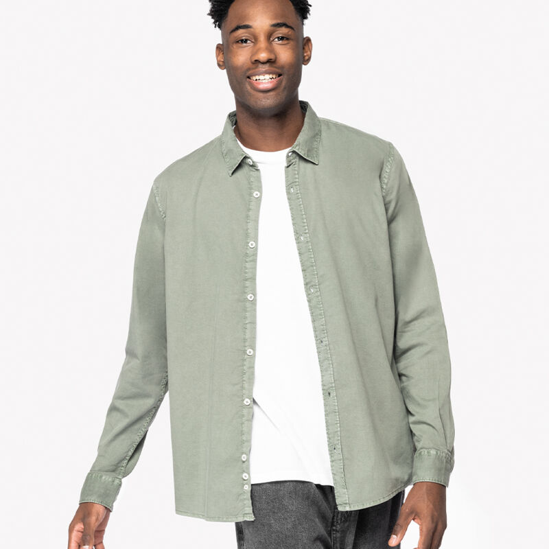 Native Spirit Washed Long Sleeve Shirt Thumbnail