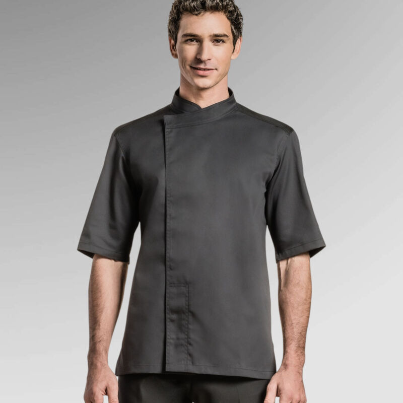 Clement Design Men's Tokyo Short Sleeve Chef Jacket Thumbnail