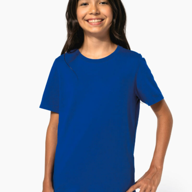 Kariban Kid's Organic Round Neck T-shirt Thumbnail