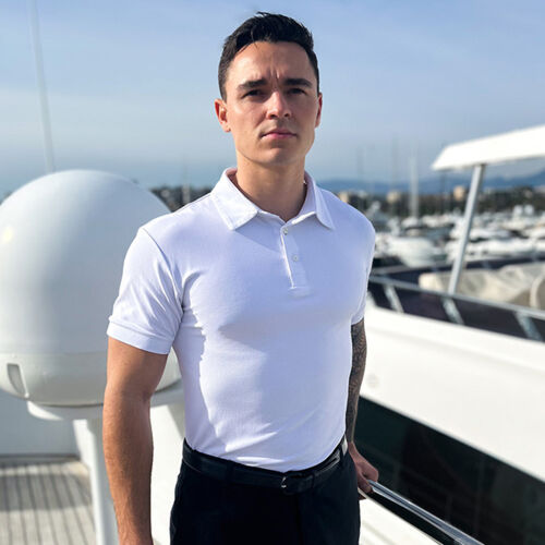 Sea Design Men's Circular Polo Thumbnail