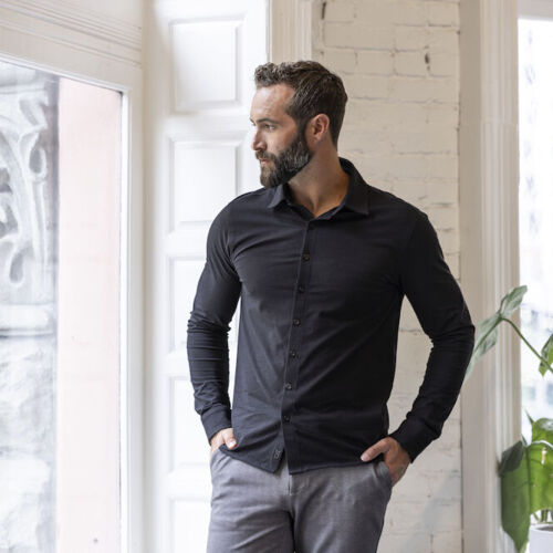 Cutter&Buck Men's Hedley Stretch Shirt Thumbnail