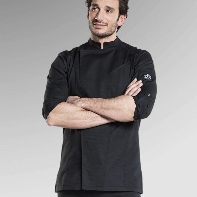 Chaud Devant Biker SFX White Chef Jacket  Thumbnail