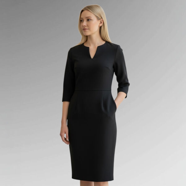 Brook Taverner Ladies Celeste Jersey Dress Thumbnail