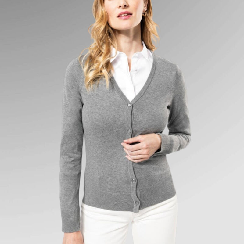 Kariban Premium Women Supima® cardigan Thumbnail