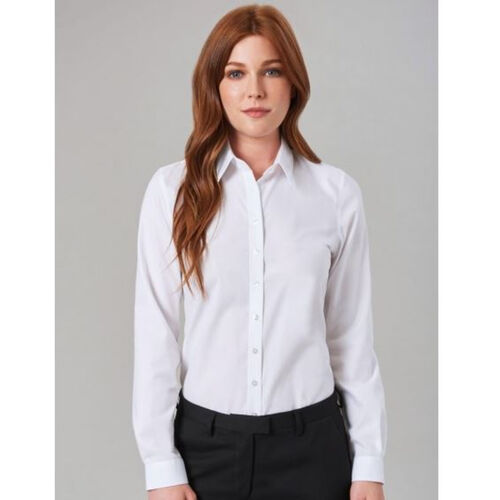 Brook Taverner Ladies' Silvi long sleeve non-iron Blouse Thumbnail