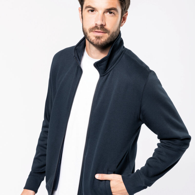 Kariban Men's Full Zip Brushed Fleece  Sweatshirt Thumbnail