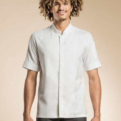 Clement Design men's short sleeve Forza Chef Jacket Thumbnail
