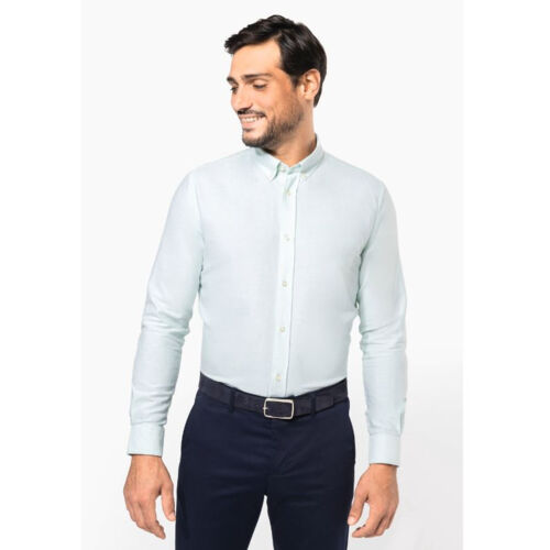 Kariban Men's Premium long sleeve Oxford Shirt Thumbnail