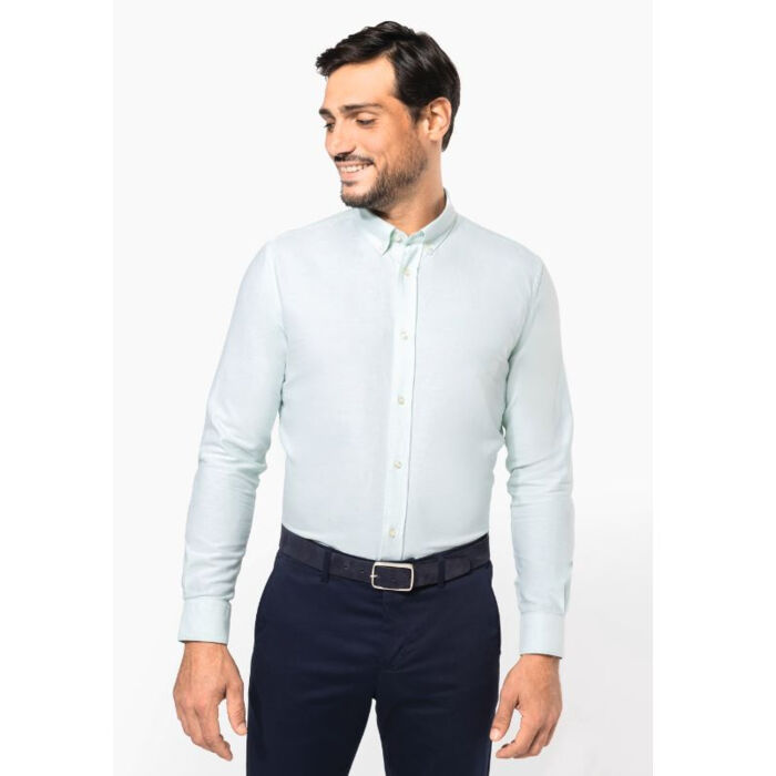Kariban Men's Premium long sleeve Oxford Shirt Thumbnail