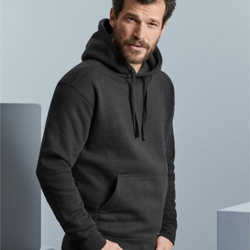 Russell Men's Authentic Melange Hooded Sweat Thumbnail
