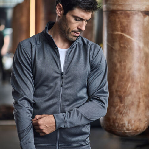 Tee Jays Men's Performance Zip Sweat Thumbnail