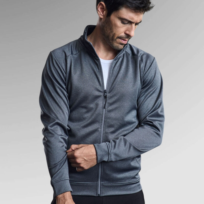 Tee Jays Men's Performance Zip Sweat Thumbnail