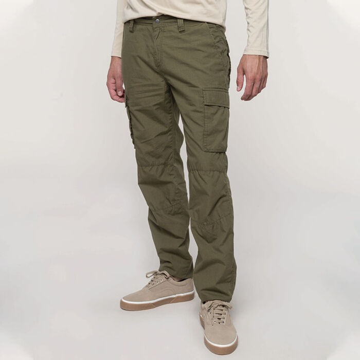  Kariban Men's lightweight multipocket trousers Thumbnail